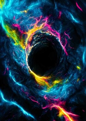 Neon Galaxy Tornado