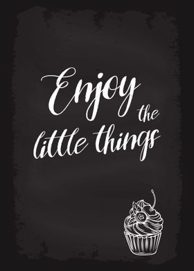 Enjoy little things Cake