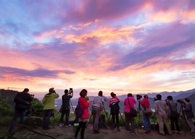 Taiwan Sunrise Scenery