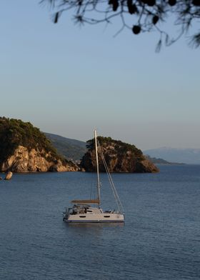 Skala beautiful beach