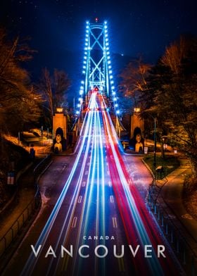 The Lions Gate Bridge