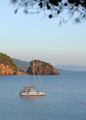 Skala beautiful beach