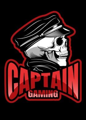 Captain Gaming Skull