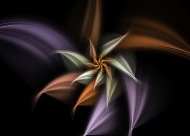 Abstract Flower Petals