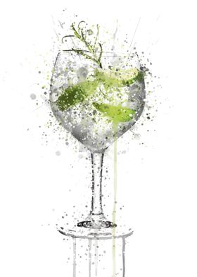 Gin Tonic Balloon Glass