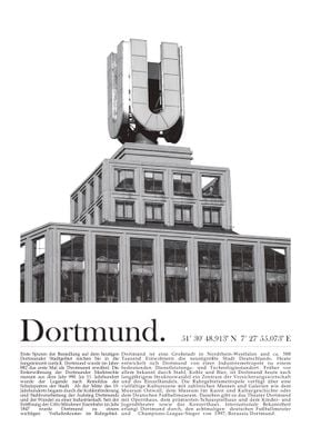 Dortmund U Tower Black