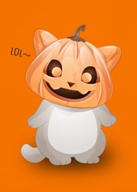 Cute Cat Halloween