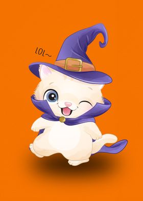 Cute Cat Halloween