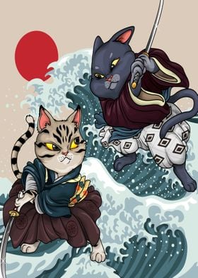 Samurai cats