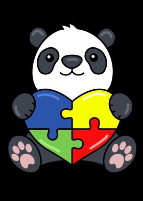 Autism Awareness Panda