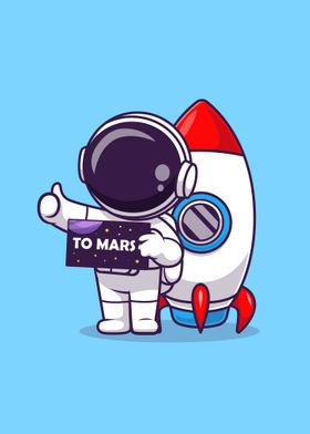 Astronaut going to mars