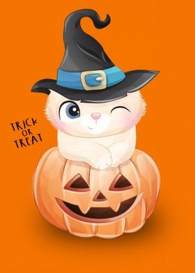 Cute Cat Halloween