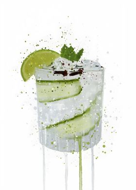  Gin Cucumber and Lime