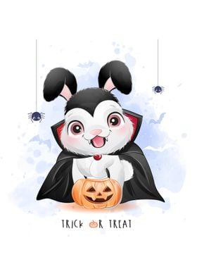 Bunny Cute Halloween