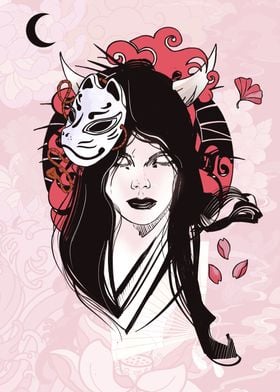 Kitsune woman