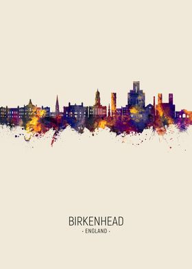 Birkenhead Skyline England