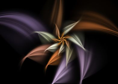 Flower Petals Abstract 