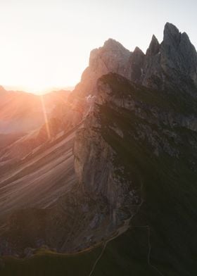 Seceda Sunrise