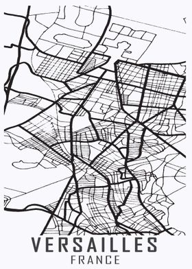 Versailles France City Map