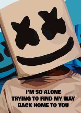 marshmello pop art