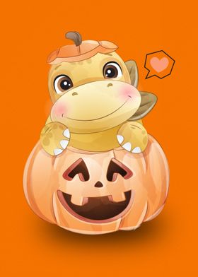 Dinosaur Cute Halloween