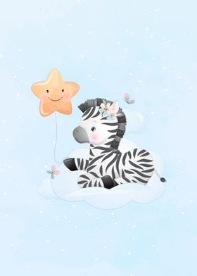 Cute zebra 