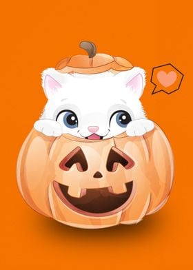 Cute Cat Halloween