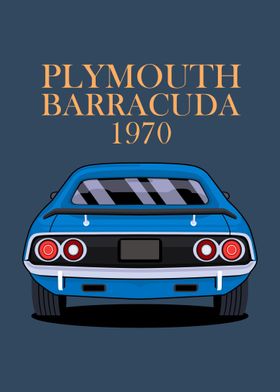 Muscle Cars Barracuda 1970