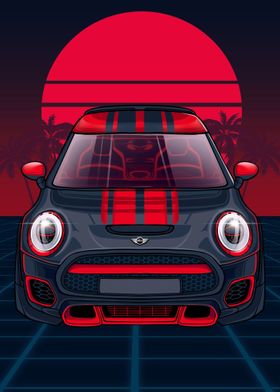 mini cooper red