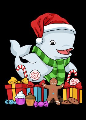 Christmas Beluga Whale