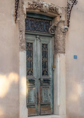 Vintage old door entrance 