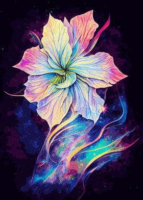 Celestial Space Flower