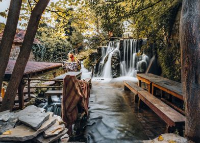 Dreamy watterfalls Krka