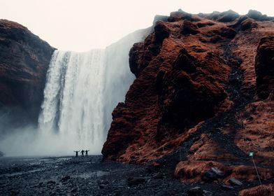 beautiful waterfall