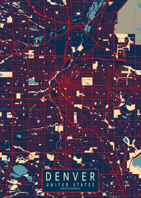 Denver City Map Hope