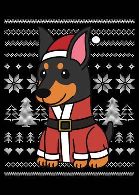 Doberman Christmas