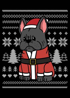 French Bulldog Christmas