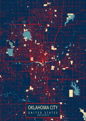 Oklahoma City Map Hope