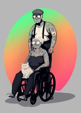 Inked and Elderly