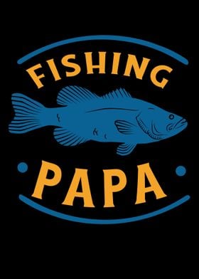 Fisher Dad Fishing Papa