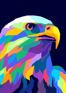 colorful eagle