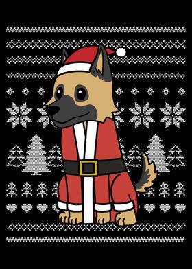 German Shepherd Christmas