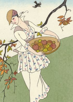 Woman with Apples