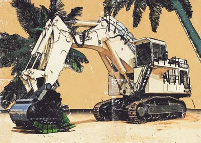 BullDozer Illustration