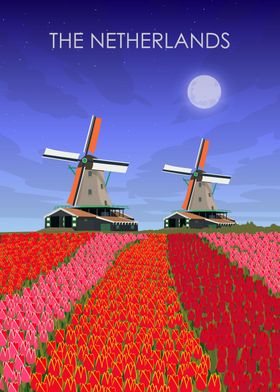 The Netherlands Windmill