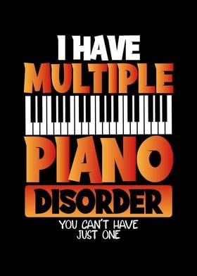 I have multiple piano diso