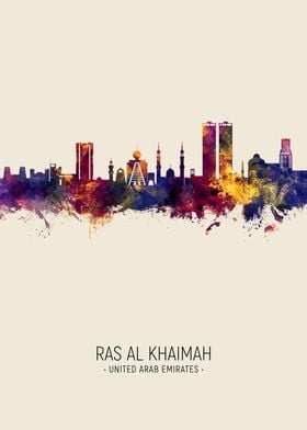 Ras Al Khaimah Skyline UAE