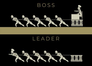 Boss vs Leader
