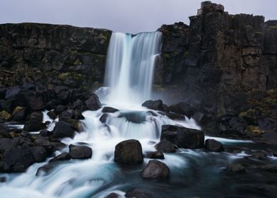 Smooth Waterfall