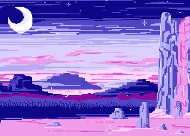 Pixel art mystical